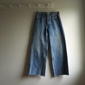 Levi's Altered High Rise Wide Leg Jean Size 26